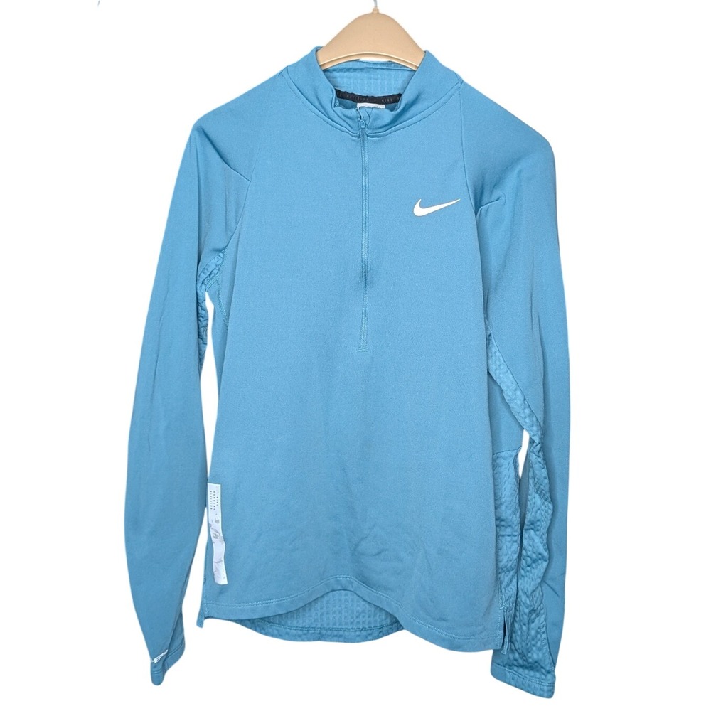 Nike Therma-FIT Run Division 1/2 Zip Running Top Mineral Teal Men's M DV9297-379
